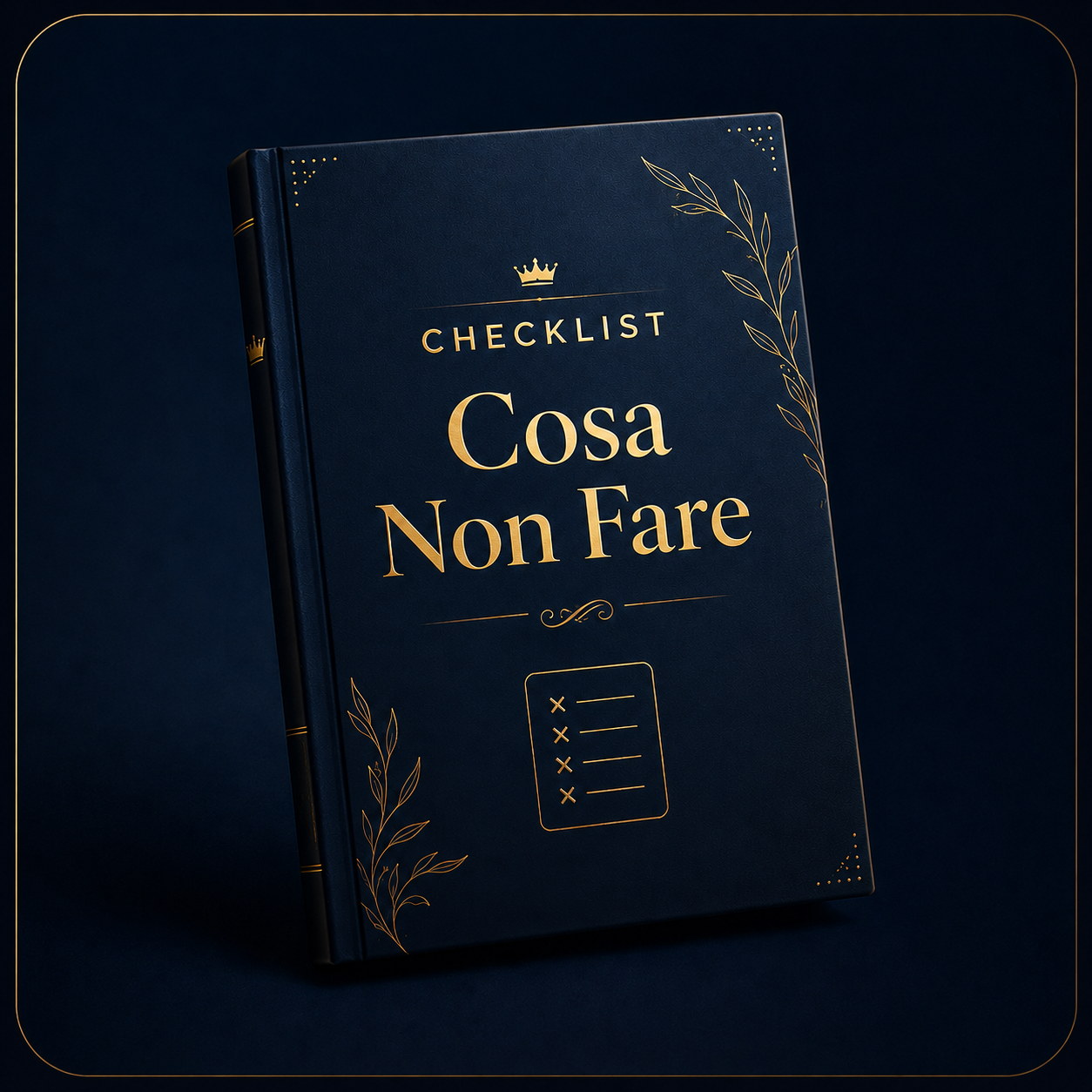 Copertina del materiale Checklist: cosa non fare